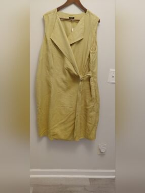 Talbots Wrap Linen Dress  NWT